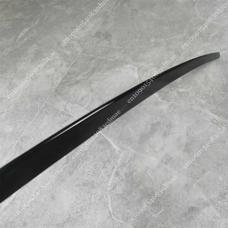 For Tesla Model S 2012-2023 High Quality ABS Material Rear Trunk Lid Boot Spoiler Splitter Body Kit Tuning UV Coat Gloss Black