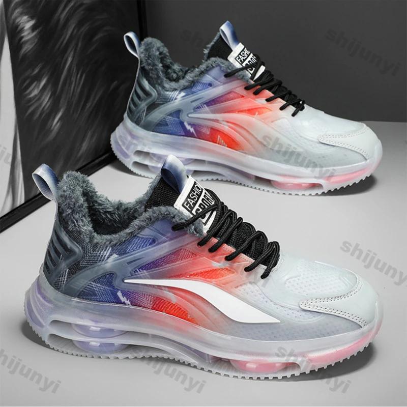 Adidași Bărbați la Modă Iarnă Bărbați Casual Tenis Pantofi de Lux Respirabili Pantofi Sport de Timp Liber Pantofi de Alergare la Modă pentru Bărbați Mărime Plus 43