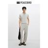 Peacebird Men's Summer Loose Straight Leg Casual Trousers