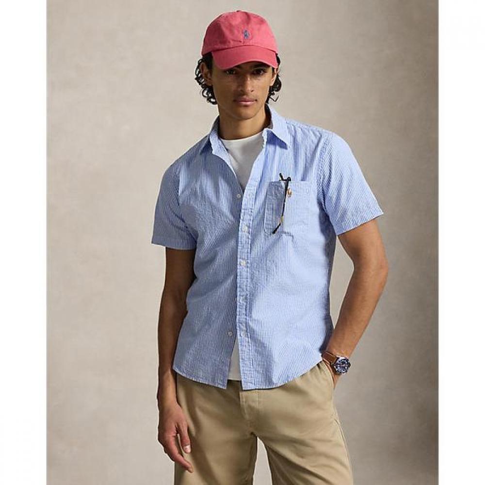 Polo Ralph Lauren Men S claSSic Fit SeerSucker Shirt Mnpowov1n821002400 S