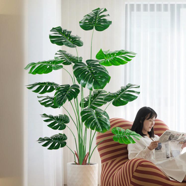 Monstera Bionic Bonsai – Luxury Indoor Faux Floor Plant for Decor