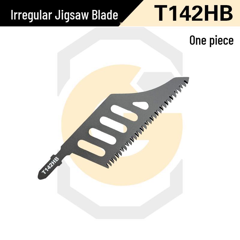 Curve-Cut Irregular Jigsaw Blade for Smooth Woodworking - No Chipping