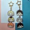 Anime Haikyu Cosplay Vtipná Dlouhá Klíčenka Přívěsek na Tašku Kolekce pro Fanoušky Rekvizity Vánoční Dárek