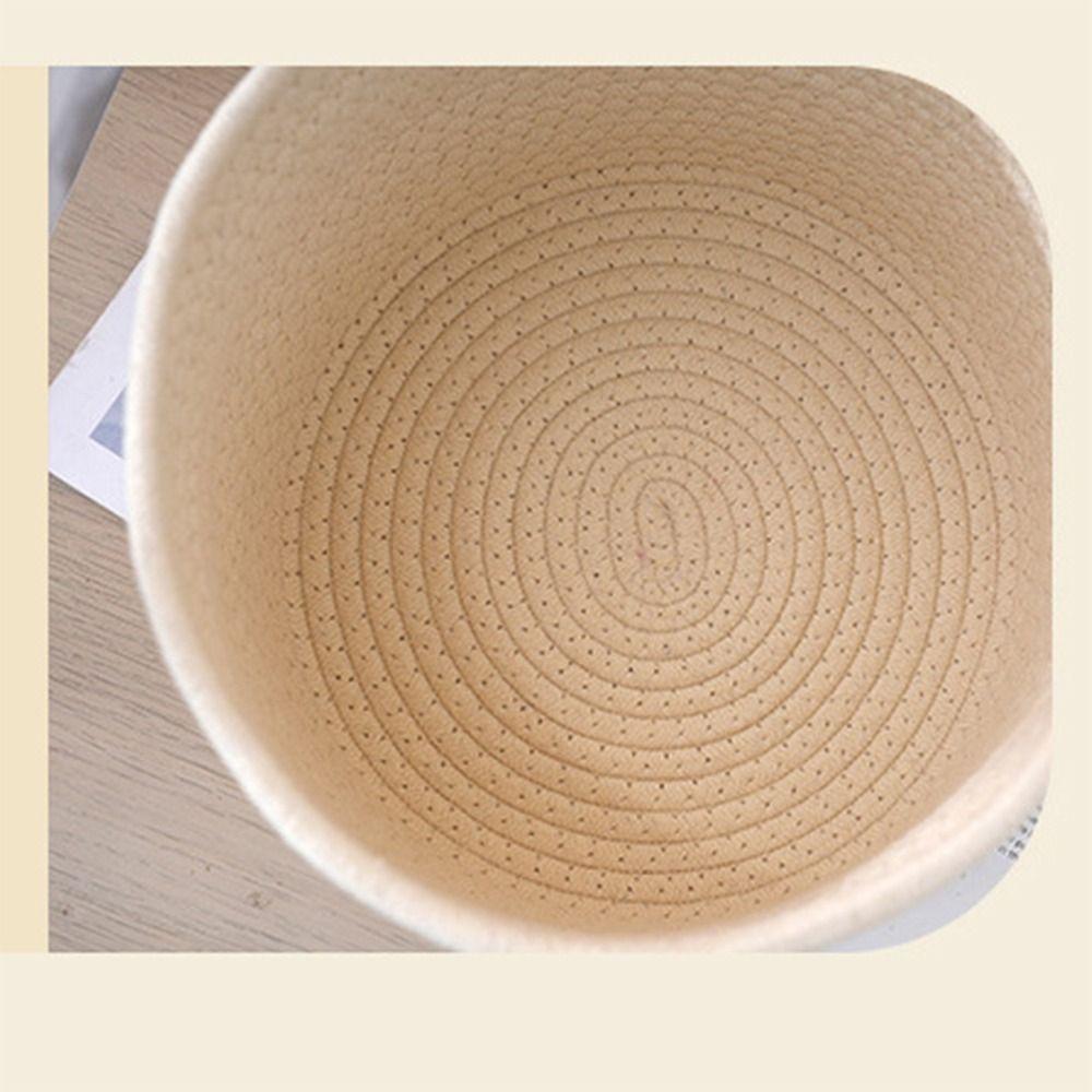 Large Capacity Storage Basket Dustproof Storage Container Cotton Thread Basket  Office Supplies