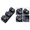 Power Window Control Switch 93570-3X012 Window Switch For Daily Driving Repair Direct Replacement Part Black Finish Design