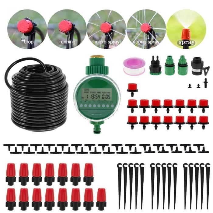 Watering,Automatic Garden Watering System,5 To 40M Drip Irrigation Hose,Misting Kit - Type 20M