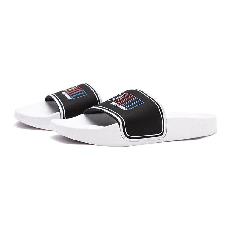 Puma SmileyWorld x Leadcat 2.0 Slide Big Kid White Black Kids Кроссовки High-Risk-Red — фото 2