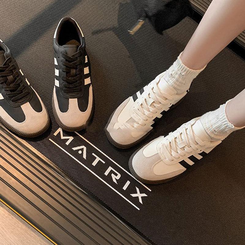 Little White Shoes Casual 2025 Women's New Dexun Sports Flat-soled Forrest Gump Shoes Lightweight Retro Board Shoes