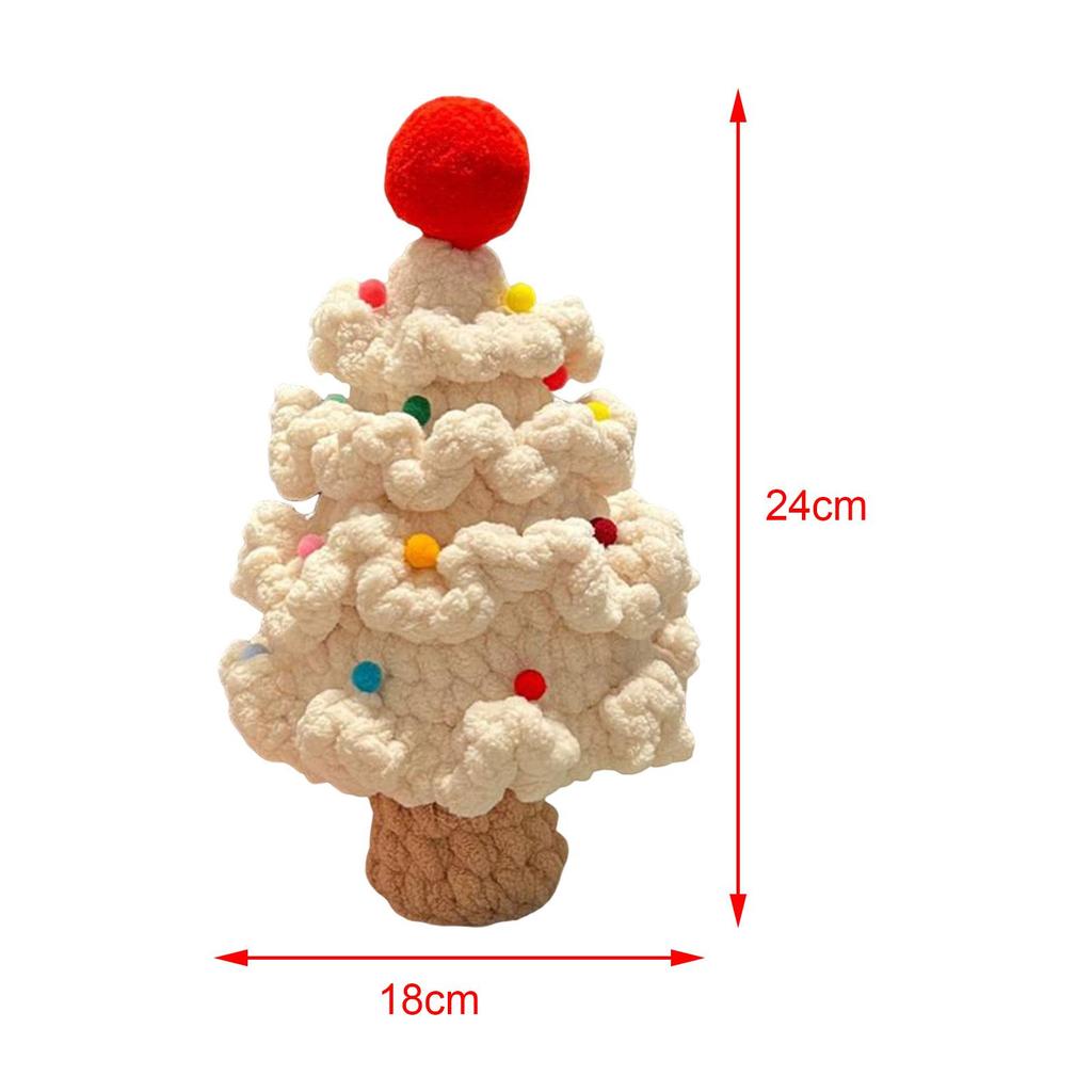 Hand Crocheted Christmas , Figurine, Handmade, for Desk, Party, Office, Festival, Indoor
