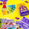 Scout Kartenspiel für 2-5 Spieler Lustige Zirkus-Familienbrettspiele – Das ultimative Spiel für Poker-Enthusiasten!