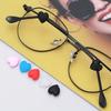 Heart-Shaped Silicone Glasses Ear Hooks - Non-Slip Sports Eyewear Retainers, Cute Love Design Glasses Holders for Active Lifestyles, Universal Fit