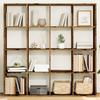 Bibliotecă Aspect Lemn Vintage 137,5 x 29 x 137,5 cm Lemn Prelucrat