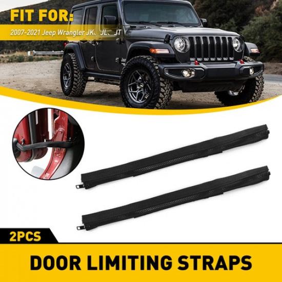 Door Limiting Strap Check Wire Protecting Harness for Jeep Wrangler JL JT JK JKU