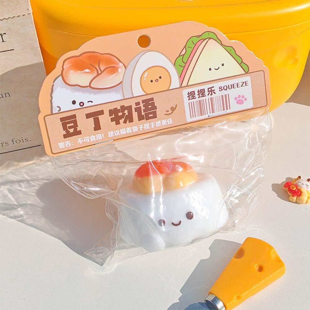 Pinch Simulation Sandwich Squeeze Toys Kneading Food Play Fidget Toy  Office Staff