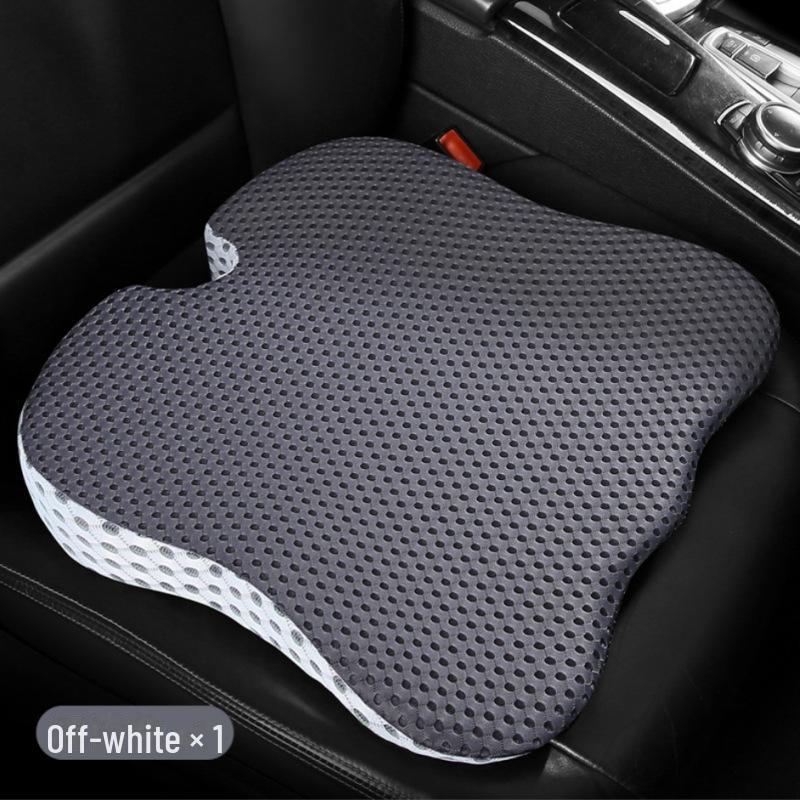 3D Vaffelmønstret Minneskum Bilsetepute: Pustende, fortykket og komfortabel