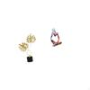 Iron Thinker Resin Figurine Statue Artwork Collectible Abstract Sculpture Ornament for Desk Cabinet