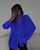 Women's Multicolor Sequin Long Sleeve Shirt