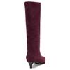 Zara Fashionable Comfortable High Boots Women boots Burgundy 11007510022