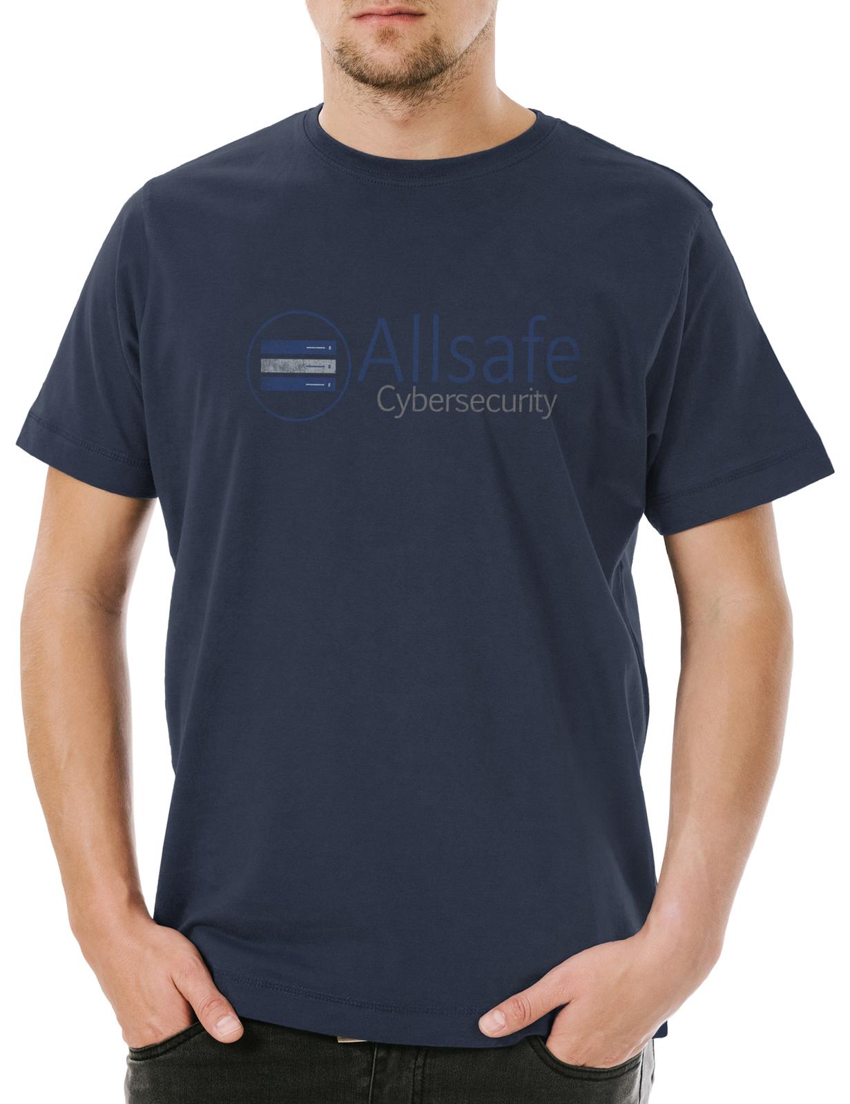 

Allsafe Cybersecurity Men s T-Shirt Mens Womens Tees Top Fsociety Hacker Evil E Corp Mr. Robot TV L