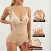 Belly Contracting Slimming Shapewear Seamless Mesh Transparent Bodysuit  Postpartum