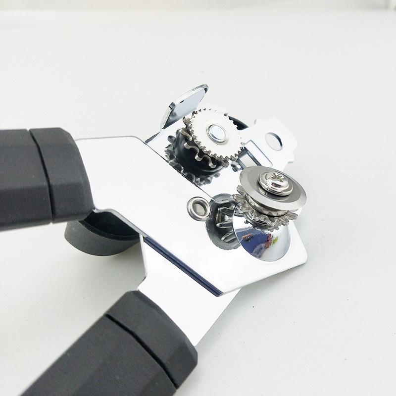 Safe Cut Can Opener Professional Stainless Smooth Edge Can Opener handheld Comfortable Handle Food Grade Opener for Kitchen