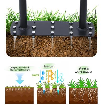 Lawn Aerator Manual Tool Garden Soil Intake Tool Practical Ground Loosening Agricultural Tool For Patio Most Grass And Soil
