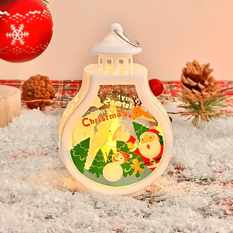 Decorative Items: Wind Lanterns Candle Lanterns, Ambient Lights Pear-shaped Night Lights Children's Christmas Gifts