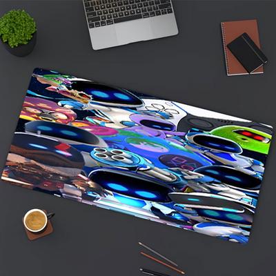 Cosmic Bot Crew Print Mouse Pad, for Keyboard Pad Laptop PC Mat for Office Home Use, Desk Decor, Perfect Birthday Gift for Gamers