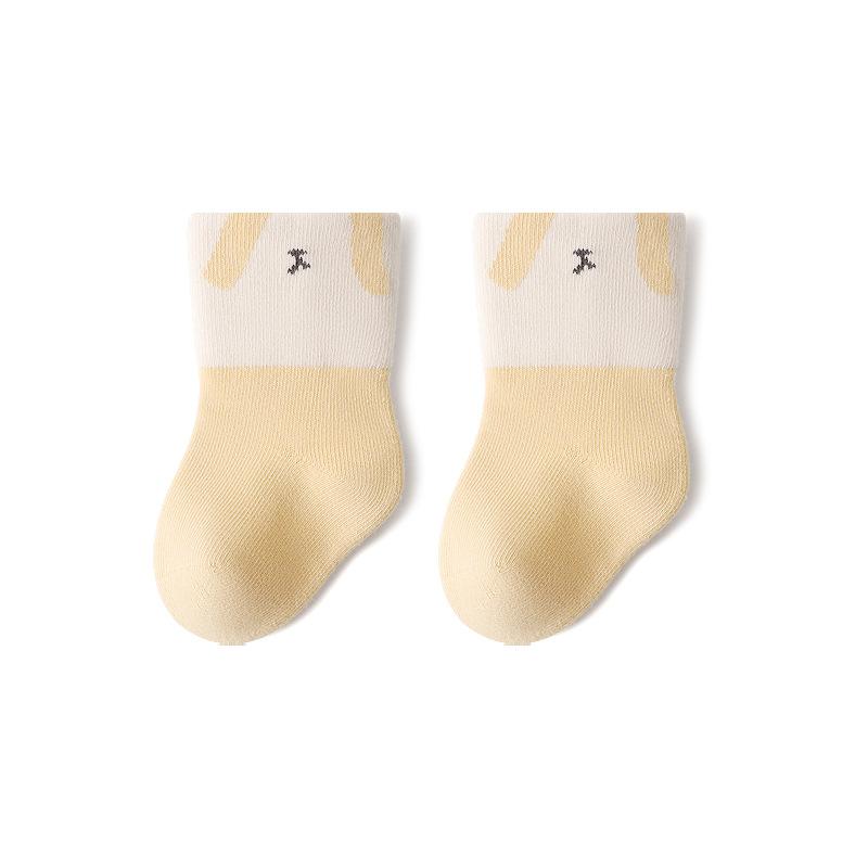 Wholesale High-Elastic Breathable Customizable Color Unisex Baby Socks