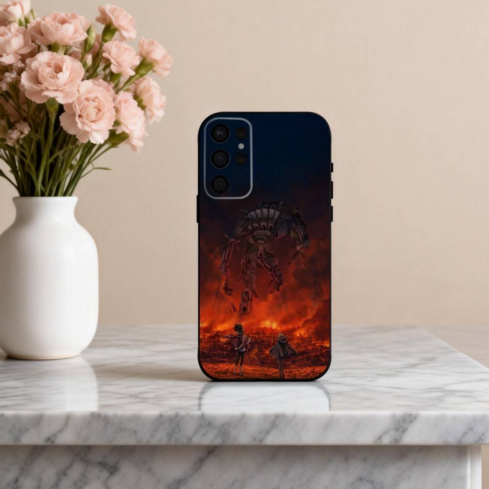 Light Novel I-Ishura-A Phone Case For Samsung S25,S24,S21,S22,S23,S30,Ultra,S20,Plus,Others Soft Black Cover