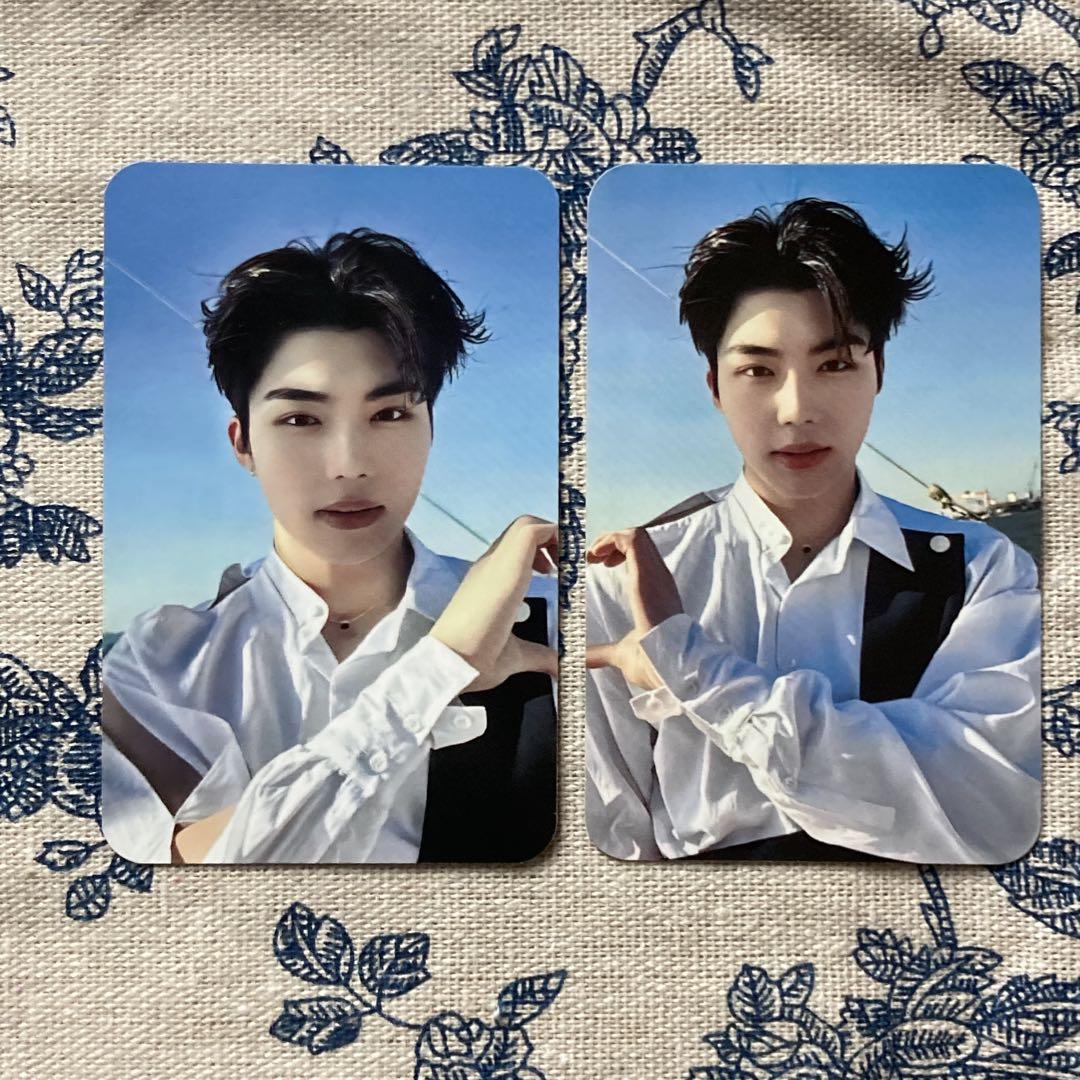

[USED] ZB1 Gonuk Pre-recorded Zebewan SWEAT Sanok Trading Cards x 2