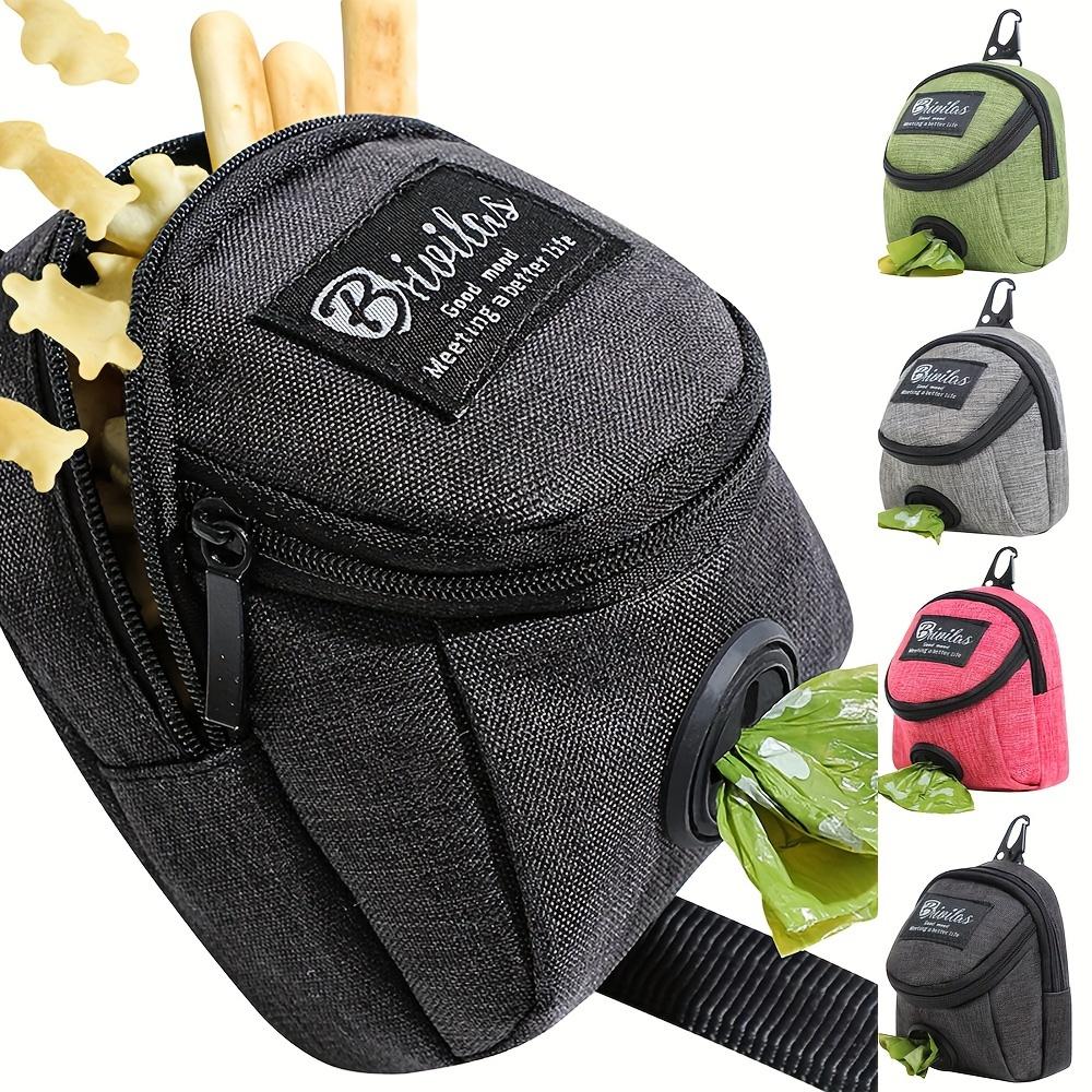 

1pc Pet Garbage Bag Dispenser, Pet Dog Care Bag, Portable Multi-functional Dog Training Bag, For Pet Outdoor Activities No trash bag зелений