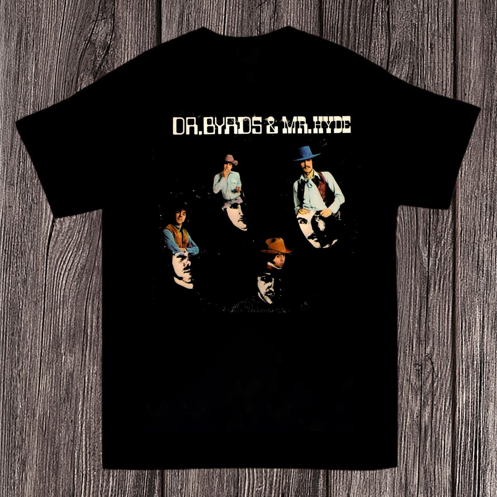 Rare Collection The Byrds Band Cotton Black S2345XL Men T-shirt MD21 XL