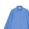 GUCCI Shirts Men's Blue Pointed Collar Moderate Other 733301-ZAMA5-4331