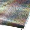 100x150cm Laser Regenbogen Glitzer Pailletten Stoff DIY Bastelbedarf Nähen Prinzessinenkleid Hochzeitsfeier Dekor Stoff