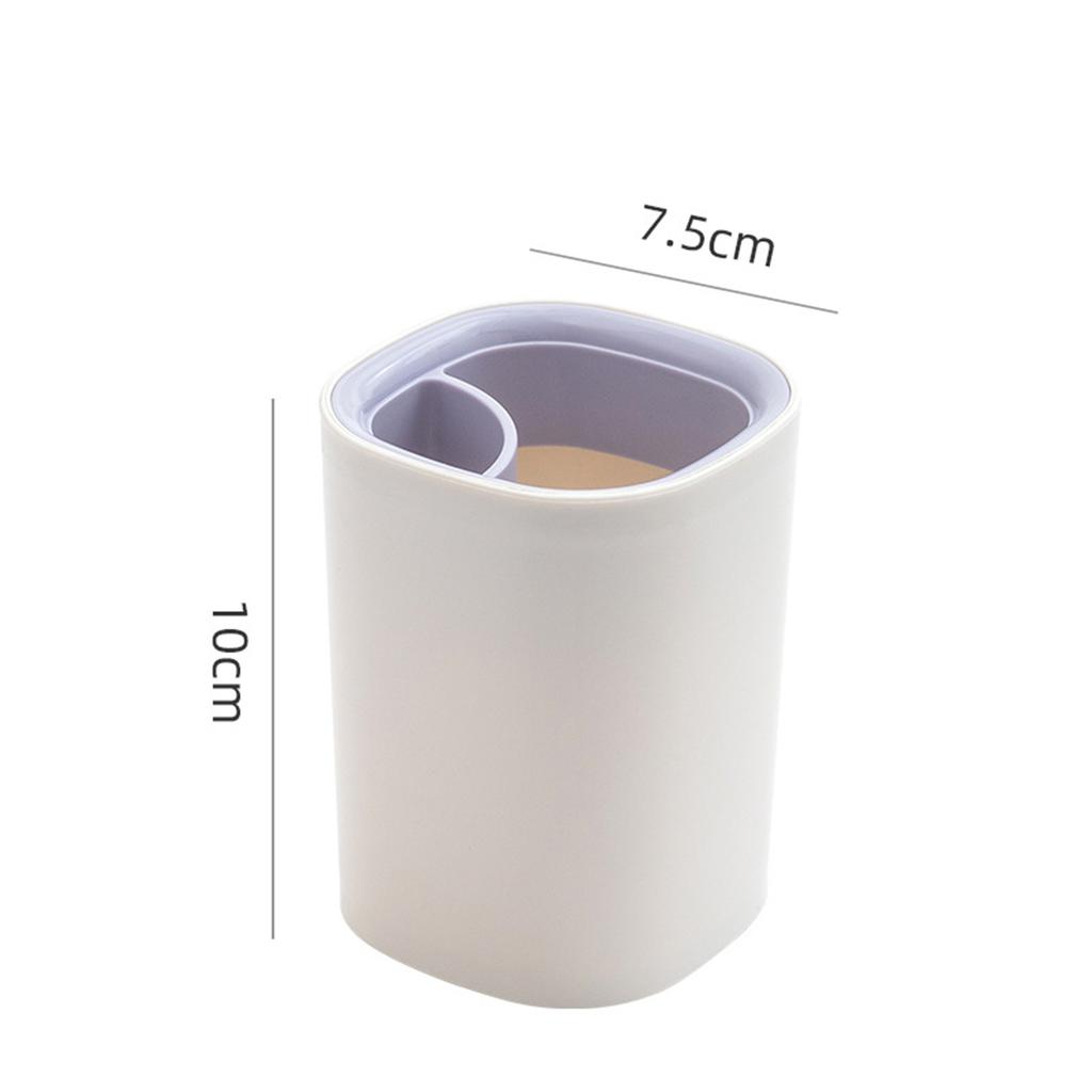 Multifunctional Desktop Stationery Storage Box Makeup Brush Storage Tube Compartment Pen Holder Storage Box Creative Compartment Pen Holder