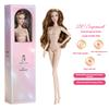 New 2Nd Gen  32Cm Supermodel Doll White Dark Skin Straight Hair Curly Hair 1/6 Diy Doll Toy Fashion Model Collectible Gift