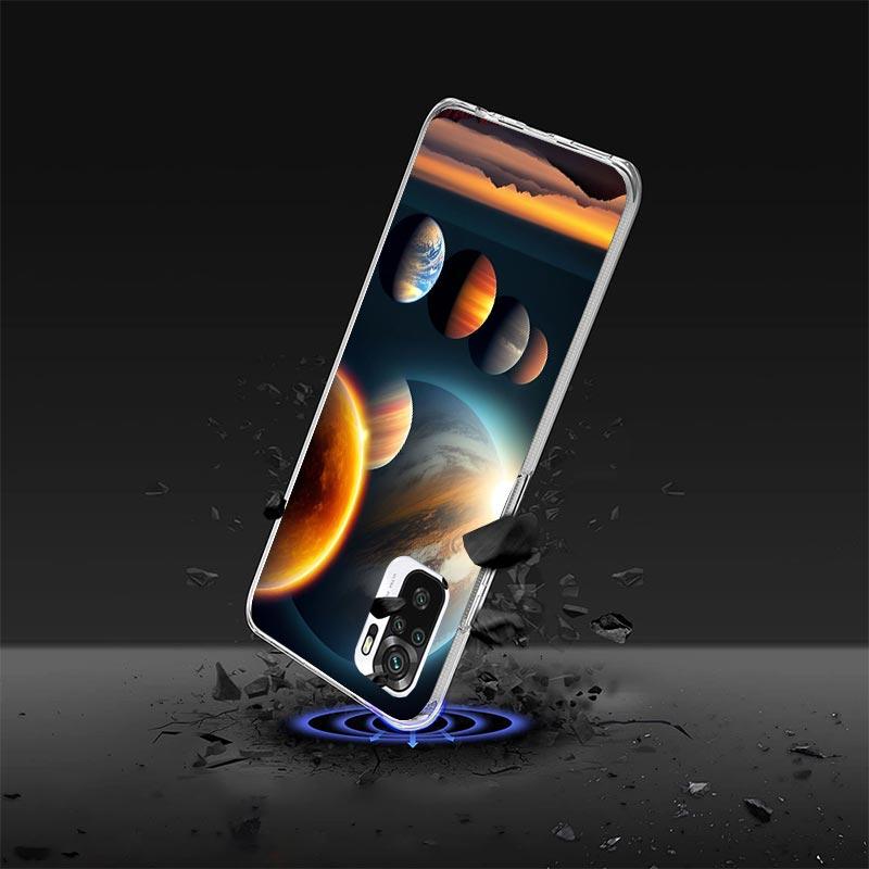 Earth Stars Space Phone Case For Xiaomi Redmi Note 15 14 14S 13 12S 12 Pro Plus 11S 11 10S 10 4G Cover 11E 11T 5G Print Fundas R