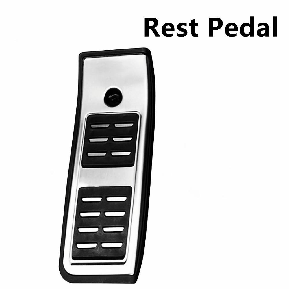 Car Sport Foot Pedals For A4 B9 Avant A5 F5 FY 2016 2017 2018 2019 Fuel Brake Footrest Pedal Cover Pads Auto Accessories