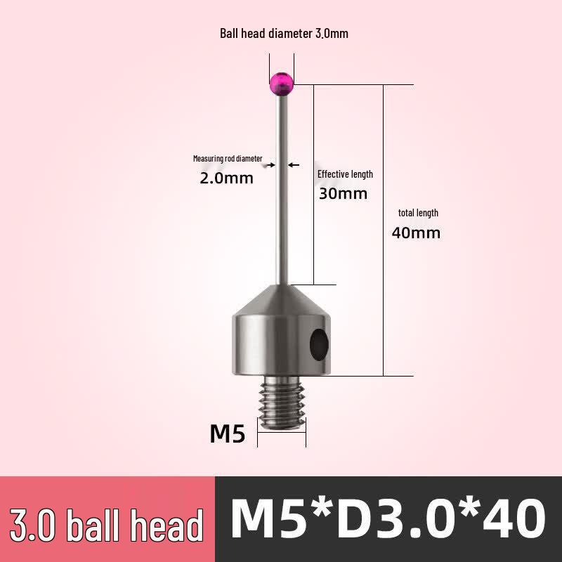 

Aokewen M5 Tungsten Steel CMM Probe Stylus