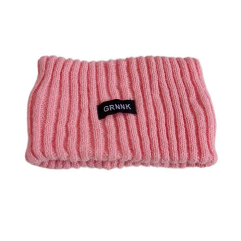 Elastic Winter Hat Wide Warm Headwrap New Knitted Hat  Autumn Winter