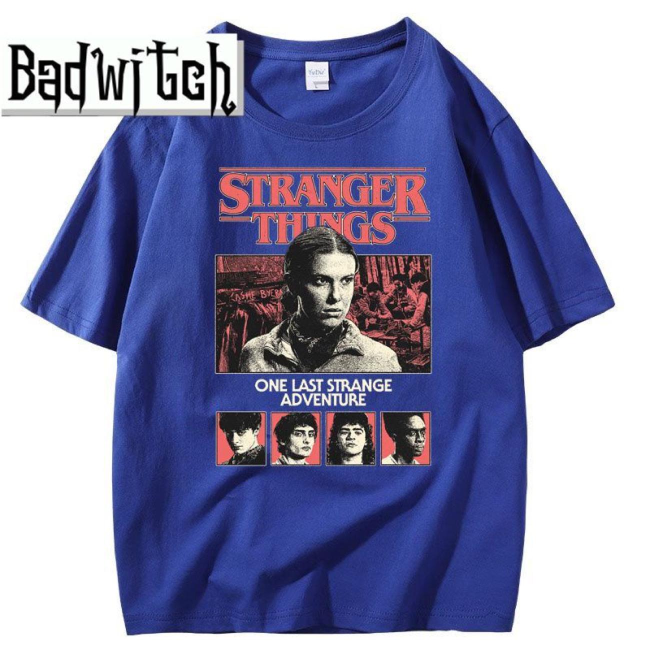 

Мерч серіалу «Дивні дива» Бавовняна футболка L синій