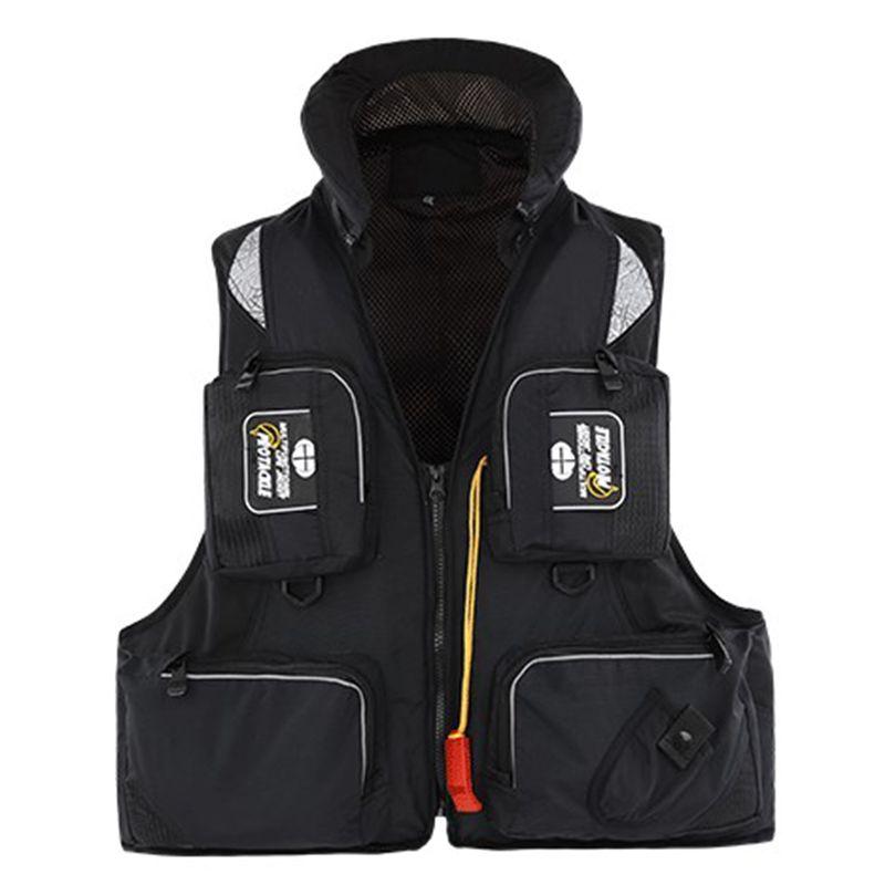 Safety Life Jacket Vest Adjustable Buoyancy For Sailing Kayak Canoeing Fishing