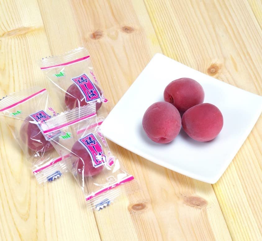 Kenko Seikatsu Ume Shiba Business Size 1kg Crunchy Ume Individually Packaged Bulk Large Capacity Online Limited Edition