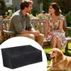 Outdoor Bench Cover Patio Furniture Cover Furniture Dust Protector Waterproof Chair Cover Oxford Fabric Garden Lawn Bench Cover