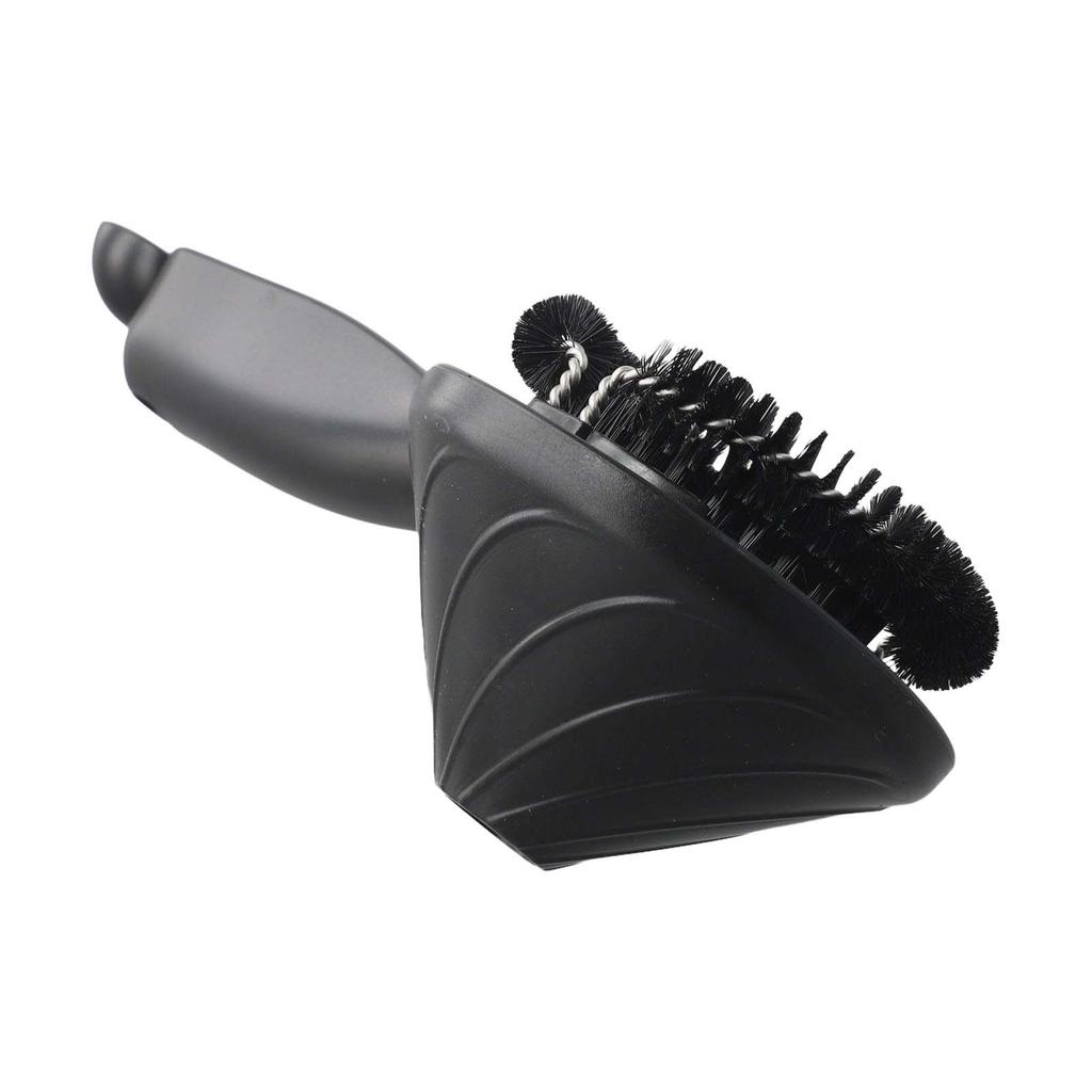 Coffee Equipment Maintenance Coffee Machine Brush Funnel Tray High-Density Nylon Bristles Removable Bristles Thorough Cleaning