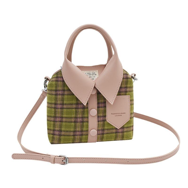 Niche Unique Bag Women's New Simple and Fashionable Messenger Bag Texture Single Shoulder Hand Bag Tide