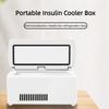 Mini Portable Refrigeration Box Car Home Dual Use Rechargeable Refrigeration Small Refrigerator