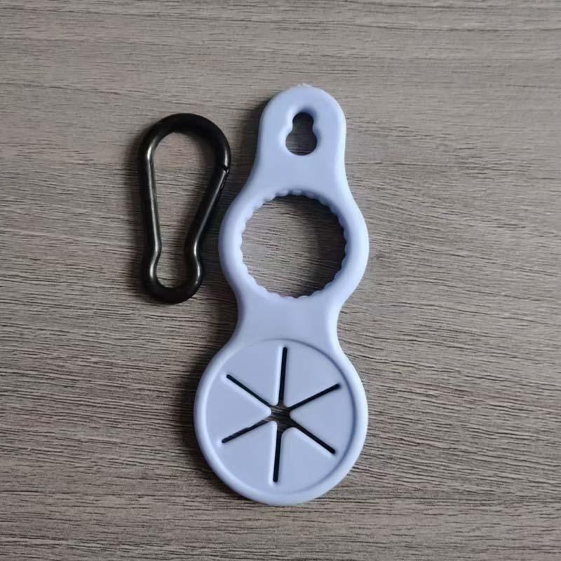 Gourd Silicone Outdoor Bottle Clip: Versatile Travel & Backpack Hook for Mountaineering