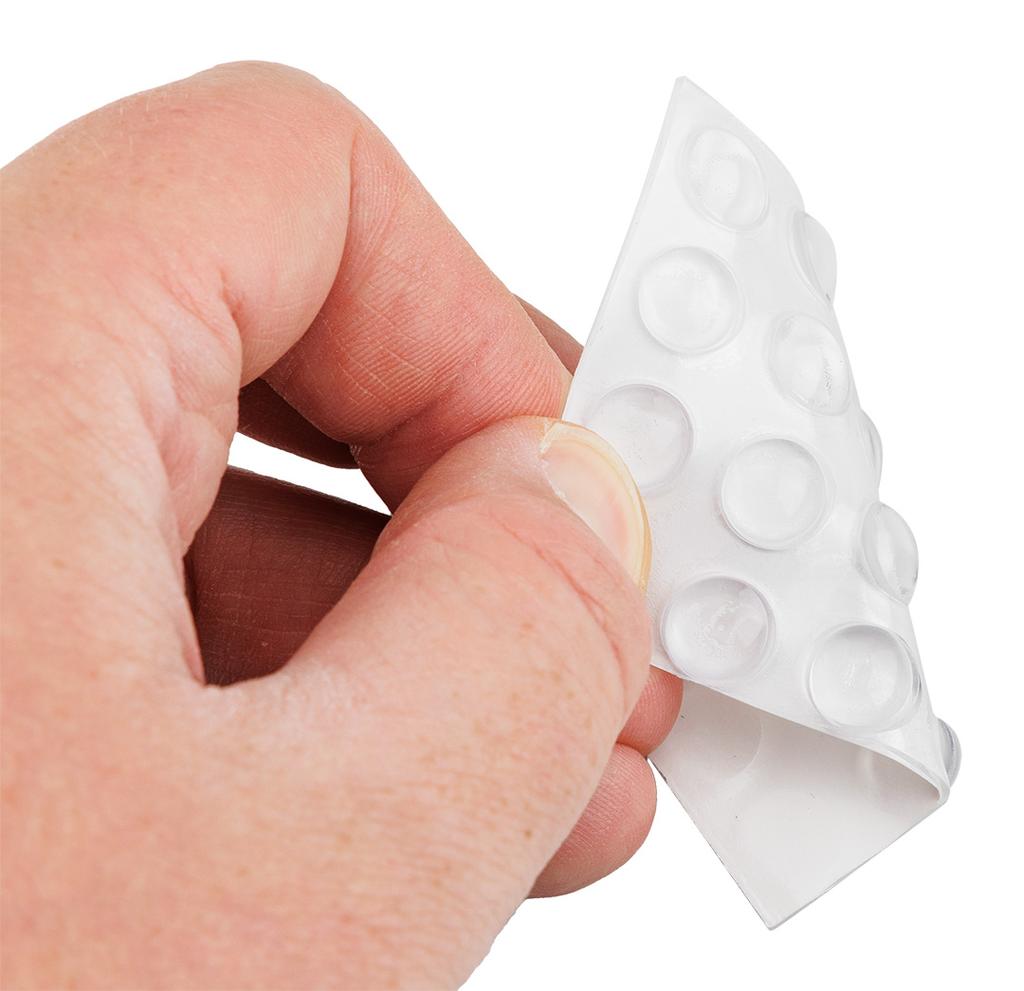 Self-adhesive Silicone Pads 10mm, 20 Pcs.
